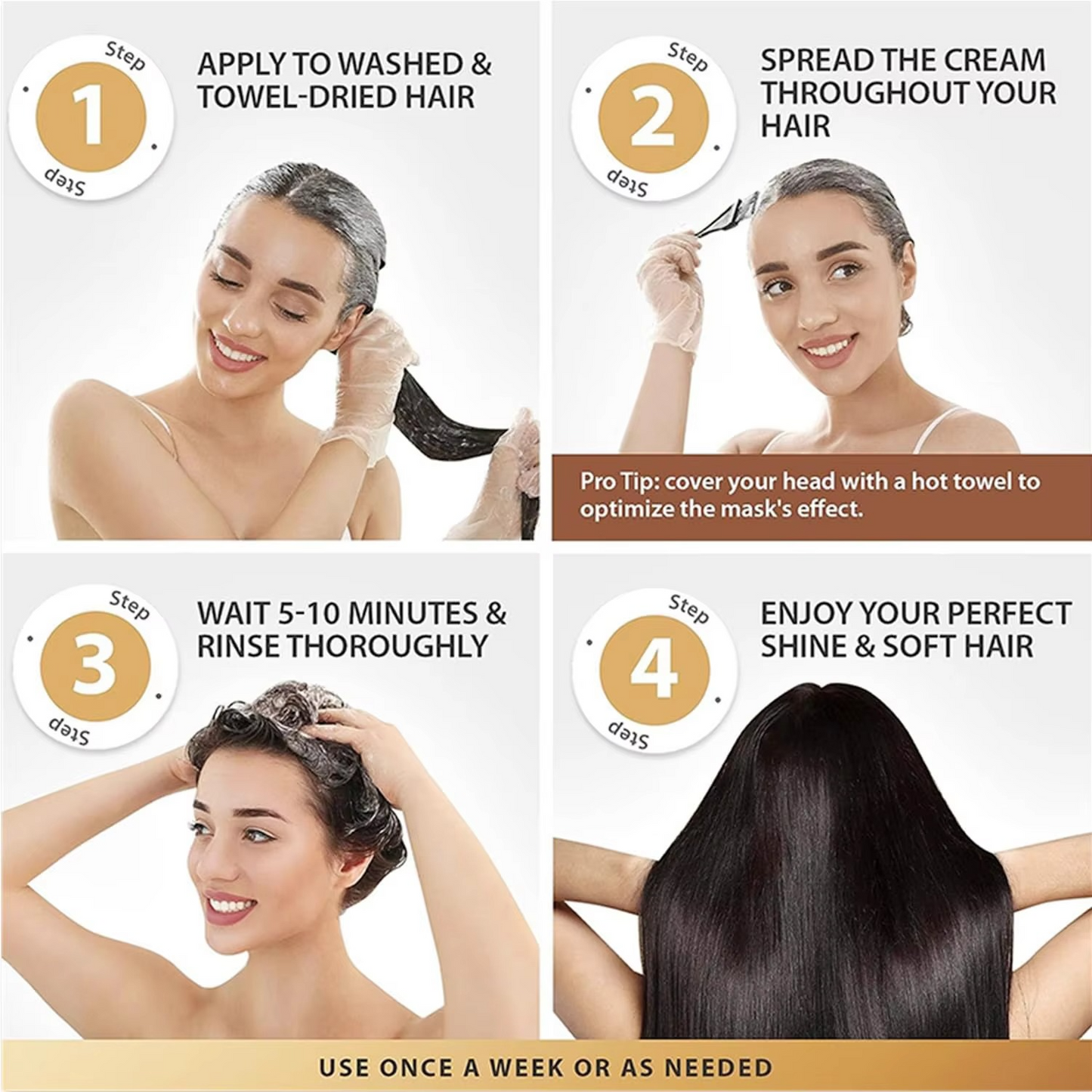 Karseell Collagen Hair Mask – Deep Treatment for Dry, Damaged & All Hair Types (500ml)