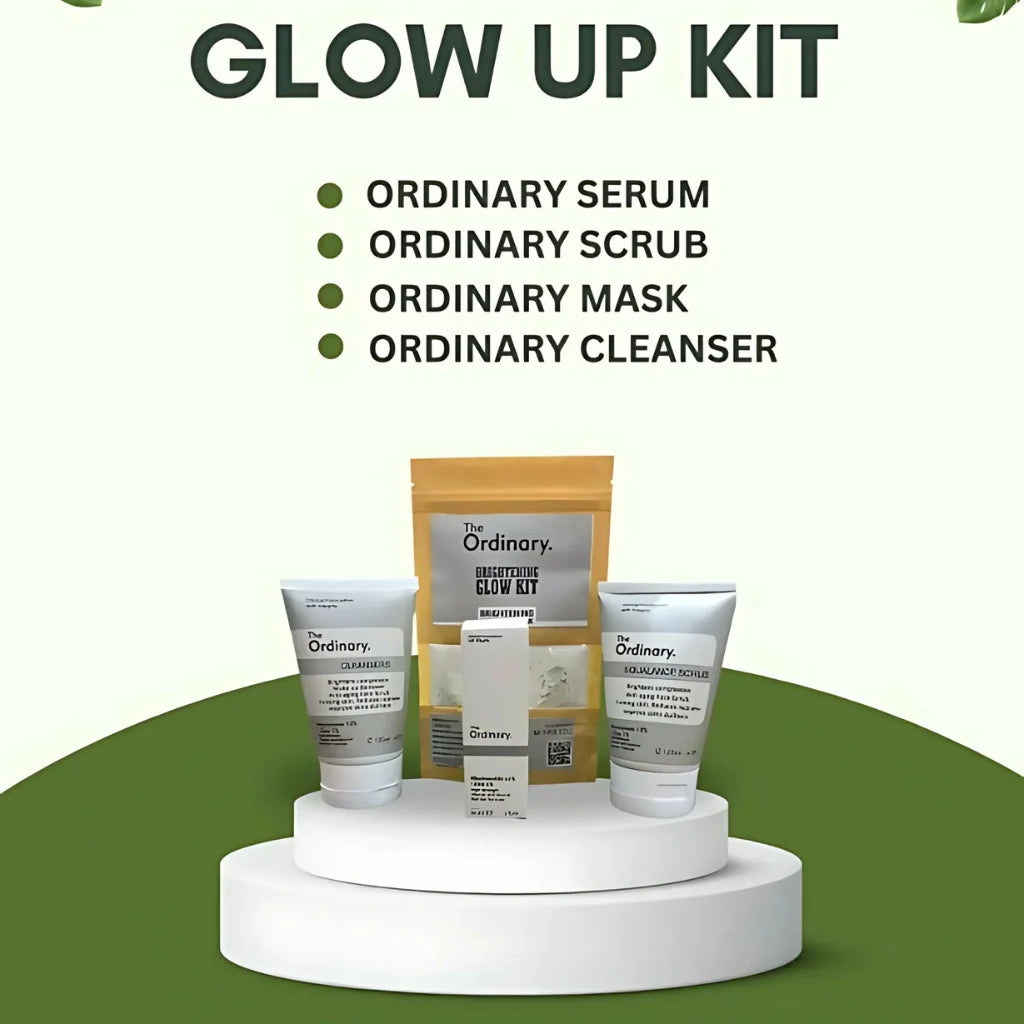 The Ordinary Glow Kit for Face & Hands – Brightening & Radiance Skincare Set