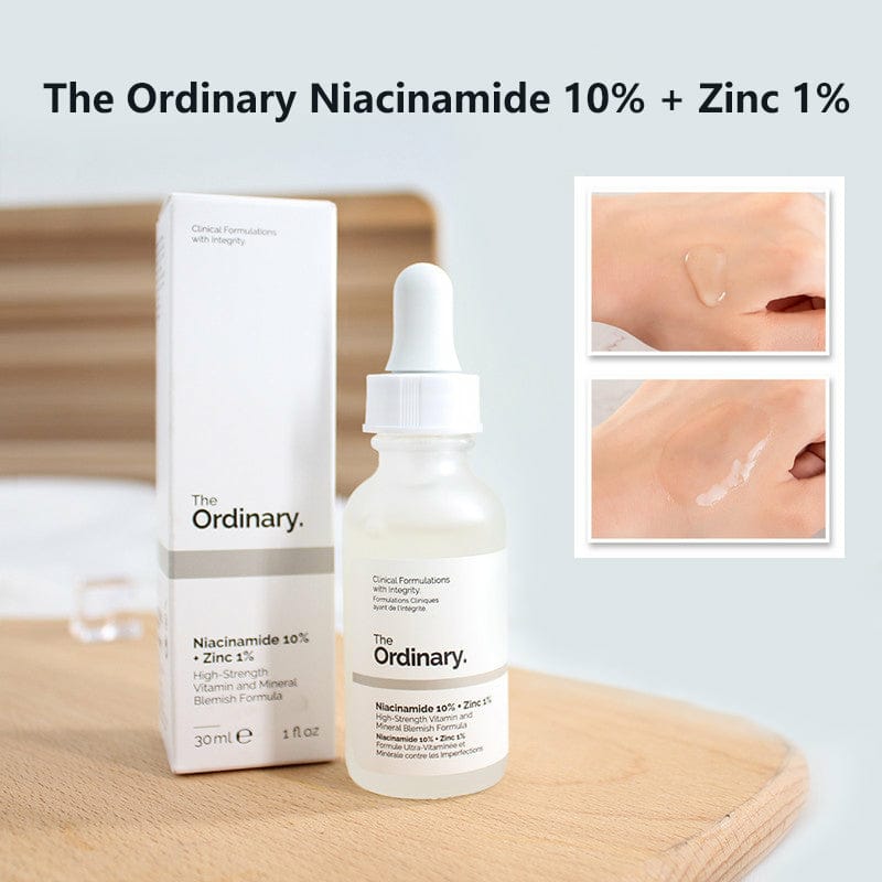 The Ordinary Niacinamide 10% + Zinc 1 % - 30ml |Oil Control, Pore Minimizing & Blemish Solution Serum