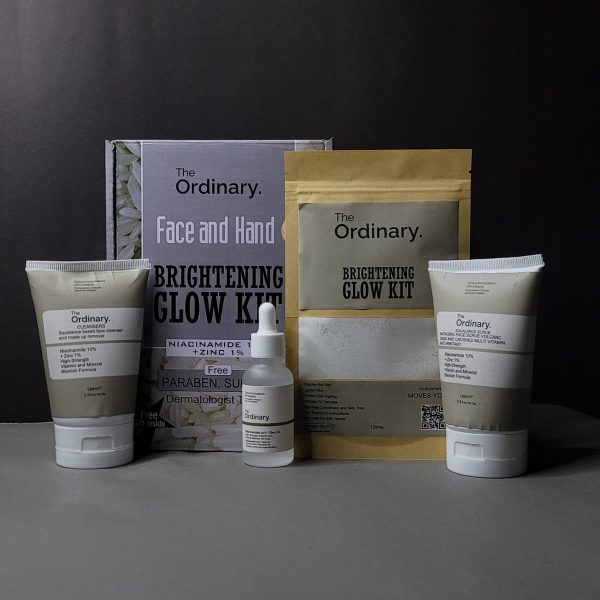The Ordinary Glow Kit for Face & Hands – Brightening & Radiance Skincare Set