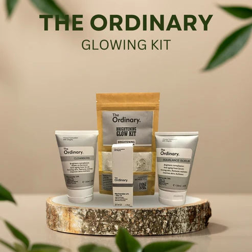 The Ordinary Glow Kit for Face & Hands – Brightening & Radiance Skincare Set